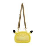 Pikachu Wall Pocket Bag For Plush - Authentic Japanese Pokémon Center Pouch Bag 