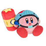 Piko Piko Hammer Kirby Plush (S) - Kirby Discovery - Authentic Japanese San-ei Boeki Plush 