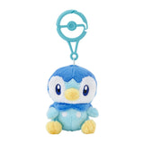 Piplup Mascot Plush With Carabiner - Authentic Japanese Pokémon Center Mascot Plush Keychain 