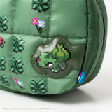Pixel Green Quilted Medium Pouch for Nintendo Switch 2 - Pokémon - Authentic Japanese HORI Pouch Bag 