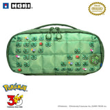 Pixel Green Quilted Medium Pouch for Nintendo Switch 2 - Pokémon - Authentic Japanese HORI Pouch Bag 
