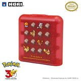 Pixel Red Card Case (Holds 24) for Nintendo Switch 2 - Pokémon - Authentic Japanese HORI Pouch Bag 