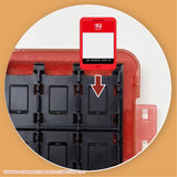 Pixel Red Card Case (Holds 24) for Nintendo Switch 2 - Pokémon - Authentic Japanese HORI Pouch Bag 