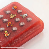 Pixel Red Card Case (Holds 24) for Nintendo Switch 2 - Pokémon - Authentic Japanese HORI Pouch Bag 