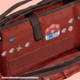 Pixel Red Quilted Medium Pouch for Nintendo Switch 2 - Pokémon - Authentic Japanese HORI Pouch Bag 