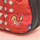 Pixel Red Quilted Medium Pouch for Nintendo Switch 2 - Pokémon - Authentic Japanese HORI Pouch Bag 