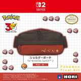 Pixel Red Shoulder Pouch for Nintendo Switch 2 - Pokémon - Authentic Japanese HORI Pouch Bag 