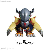PLABAKO Plastic Model - Digimon Adventure (8Pcs/BOX) - Authentic Japanese Bandai Namco Model kit 