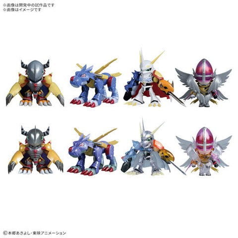PLABAKO Plastic Model - Digimon Adventure (8Pcs/BOX) - Authentic Japanese Bandai Namco Model kit 