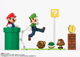 Play Set S.H.Figuarts Figure - Super Mario - Authentic Japanese Bandai Namco Figure 