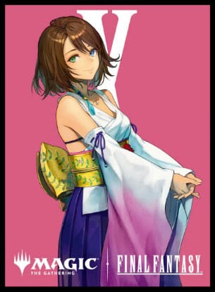 Players Card Sleeve MFS-34 Character Borderless Version "Yuna, Hope of Spira" - Magic: The Gathering x FINAL FANTASY - Authentic Japanese Ensky TCG Sleeves 