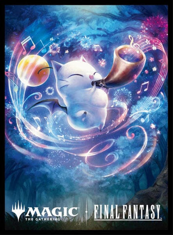 Players Card Sleeve MFS-38 Box Purchase Bonus Promotion "Herald's Horn" - Magic: The Gathering x FINAL FANTASY - Authentic Japanese Ensky TCG Sleeves 