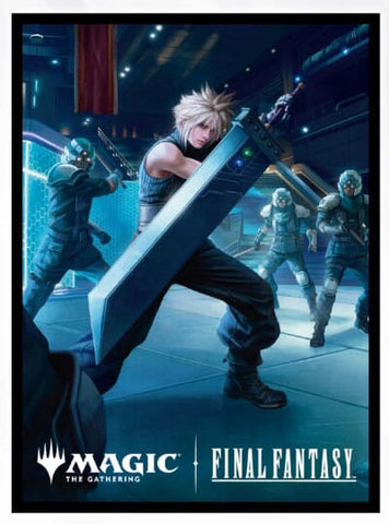 Players Card Sleeve MFS-39 Secret Lair Drop "Cloud's Buster Sword" - Magic: The Gathering x FINAL FANTASY - Authentic Japanese Ensky TCG Sleeves 