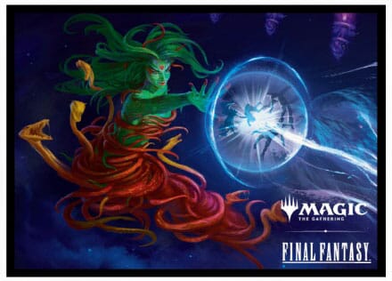 Players Card Sleeve MFS-46 "Cloud of Darkness" - Magic: The Gathering x FINAL FANTASY - Authentic Japanese Ensky TCG Sleeves 