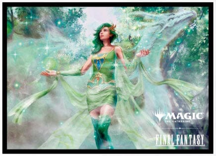 Players Card Sleeve MFS-47 "Rydia, Summoner of Mist" - Magic: The Gathering x FINAL FANTASY - Authentic Japanese Ensky TCG Sleeves 