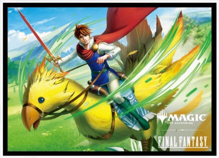 Players Card Sleeve MFS-48 "Bartz and Boko" - Magic: The Gathering x FINAL FANTASY - Authentic Japanese Ensky TCG Sleeves 