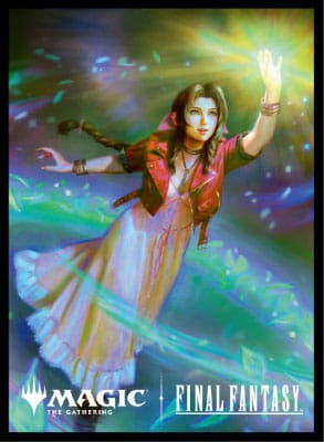 Players Card Sleeve Pack MFS-23 "Aerith, Last Ancient" - Magic: The Gathering x FINAL FANTASY - Authentic Japanese Ensky TCG Sleeves 
