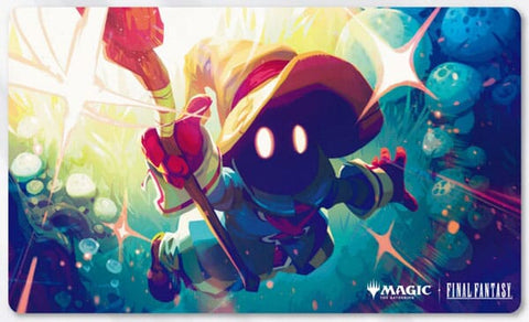 Players Rubber Mat MFR-02 "Vivi, Lost Black Mage" - Magic: The Gathering x FINAL FANTASY - Authentic Japanese Ensky TCG Playmat 