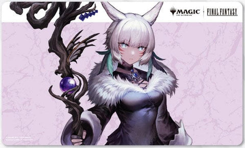 Players Rubber Mat MFR-07 "Y'shtola, Night's Blessed" - Magic: The Gathering x FINAL FANTASY - Authentic Japanese Ensky TCG Playmat 