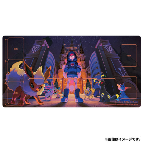 Rubber Playmat Cassiopeia Pokémon Card Game