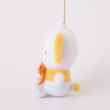 Pochacco Colorful Boa Mascot Plush (Orange) - Sanrio Characters - Authentic Japanese KThingS Mascot Plush Keychain 
