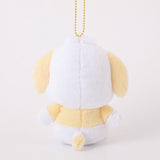 Pochacco Colorful Boa Mascot Plush (Yellow) - Sanrio Characters - Authentic Japanese KThingS Mascot Plush Keychain 