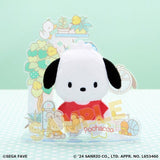 Pochacco Plush & Acrylic Stand Display Set - My Hero Academia - Authentic Japanese SEGA Plush 