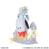Pochacco Plush & Acrylic Stand Display Set - My Hero Academia - Authentic Japanese SEGA Plush 