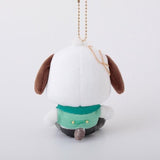 Pochacco Sparkling Dream Munyugurumi Mini Mascot Plush - Sanrio Characters - Authentic Japanese KThingS Mascot Plush Keychain 