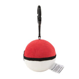 Poké Ball Mascot Plush With Carabiner - Authentic Japanese Pokémon Center Mascot Plush Keychain 