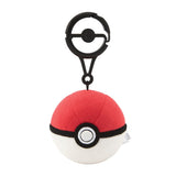 Poké Ball Mascot Plush With Carabiner - Authentic Japanese Pokémon Center Mascot Plush Keychain 