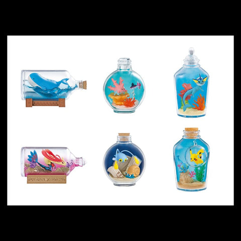 Pokémon Aqua Bottle Collection Figure - Shining Waterside Encounters (1 Pcs) RE-MENT - Authentic Japanese RE-MENT Figure 