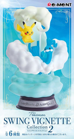 Pokémon Figure SWING VIGNETTE Collection2 (BOX) - RE-MENT - Authentic Japanese Pokémon Center Figure 