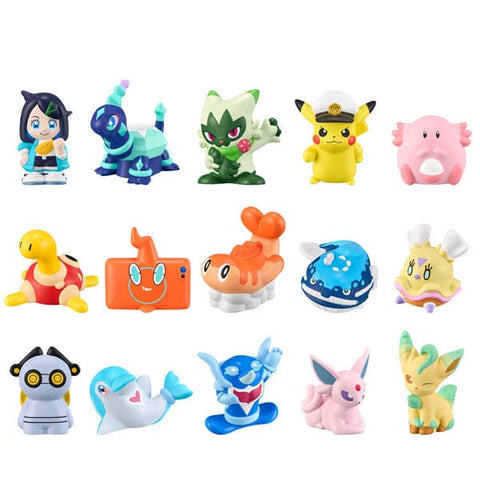 Pokémon Kids Figure Liko & Travel Companions Edition (24Pcs/BOX) - Authentic Japanese Bandai Namco Figure 