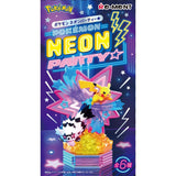 POKEMON NEON PARTY Figure (6Pcs/BOX) - Authentic Japanese RE-MENT Figure 