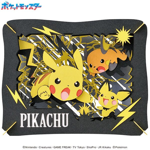 Pokémon PAPER THEATER ( PT-071) Pikachu - Authentic Japanese Ensky Paper Products 