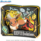 Pokémon PAPER THEATER ( PT-089) Eevee Evolutions - Authentic Japanese Ensky Paper Products 