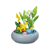 Pokémon Poketto BONSAI3 Figure - Changing of the Seasons (6Pcs/BPOX) - Authentic Japanese RE-MENT Figure 