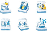 Pokémon World 3 Figure - Gather and spread ! Frozen Snow Field (1 Pcs) RE-MENT - Authentic Japanese RE-MENT Figure 