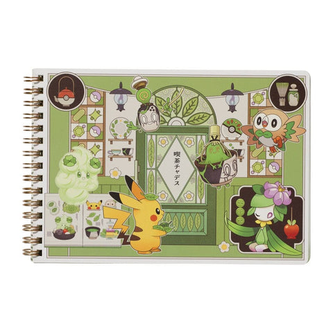 Poltchageist's Pokémon Cafe - A5 Ring Note Book - Authentic Japanese Pokémon Center Office product 