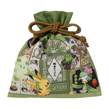 Poltchageist's Pokémon Cafe - Drawstring Bag - Authentic Japanese Pokémon Center Pouch Bag 