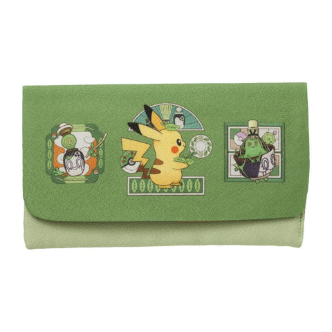 Poltchageist's Pokémon Cafe - Multi-pouch Reversible Pocket Paper Holder - Authentic Japanese Pokémon Center Pouch Bag 