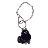 Pomeranian Strap Bag Charm Keychain STRICT-G THE KISS - Mobile Suit Gundam GQuuuuuuX - Authentic Japanese Bandai Namco Keychain 