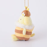 Pompompurin Hachi-san Munyugurumi Mascot - Sanrio Characters - Authentic Japanese KThingS Mascot Plush Keychain 
