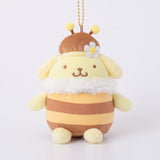 Pompompurin Hachi-san Munyugurumi Mascot - Sanrio Characters - Authentic Japanese KThingS Mascot Plush Keychain 