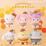 Pompompurin Hachi-san Munyugurumi Mascot - Sanrio Characters - Authentic Japanese KThingS Mascot Plush Keychain 