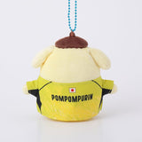 Pompompurin Munyugurumi Mascot Japan National Football Team Ver. - Sanrio Characters - Authentic Japanese KThingS Mascot Plush Keychain 