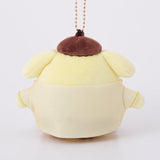 Pompompurin Munyugurumi Mascot Plush Tomo-kyun! - Sanrio Characters - Authentic Japanese KThingS Mascot Plush Keychain 