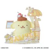Pompompurin Plush & Acrylic Stand Display Set - My Hero Academia - Authentic Japanese SEGA Plush 