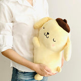 Pompompurin Plush Cushion Suyasuya Sleeping Pillow - Sanrio Characters - Authentic Japanese Sanrio Plush 